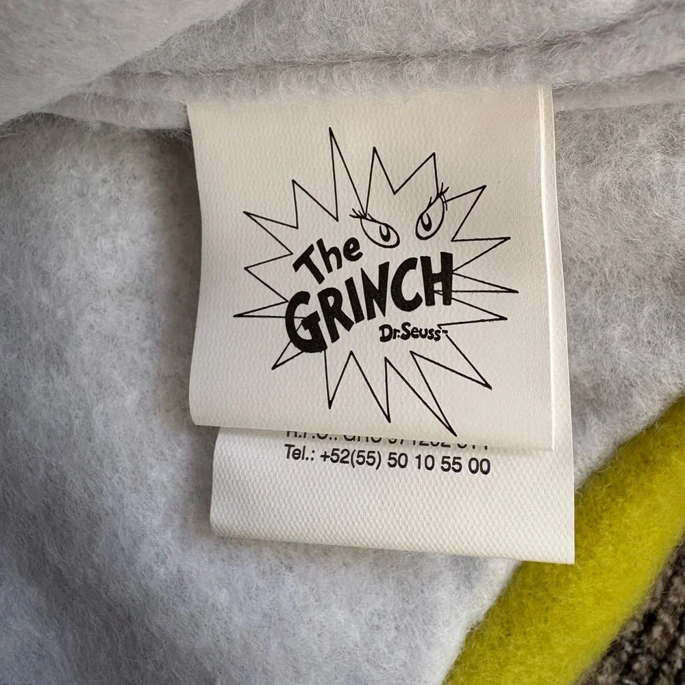 NEW WITH TAG Dr. Seuss The Grinch Christmas Santa Hat